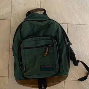 Green converse backpack